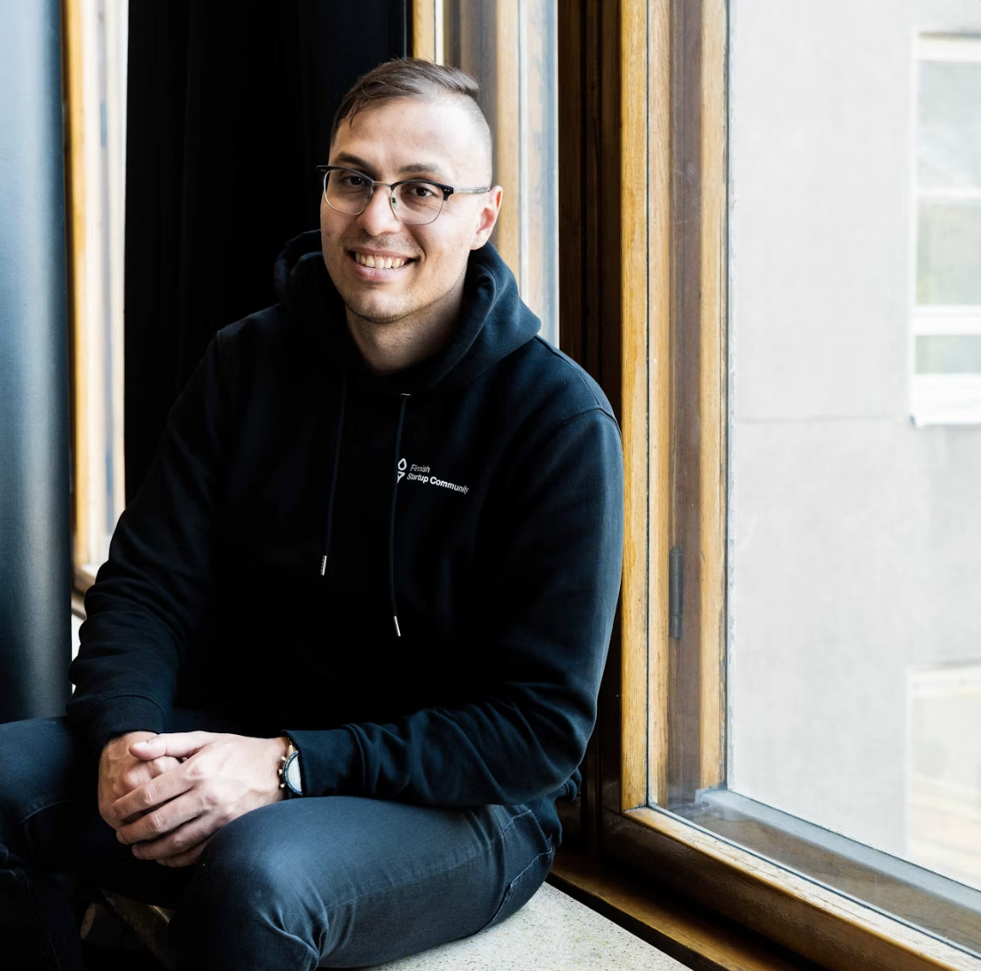 Startup-yhteisön pääekonomistin, Youssef Zadin kuva